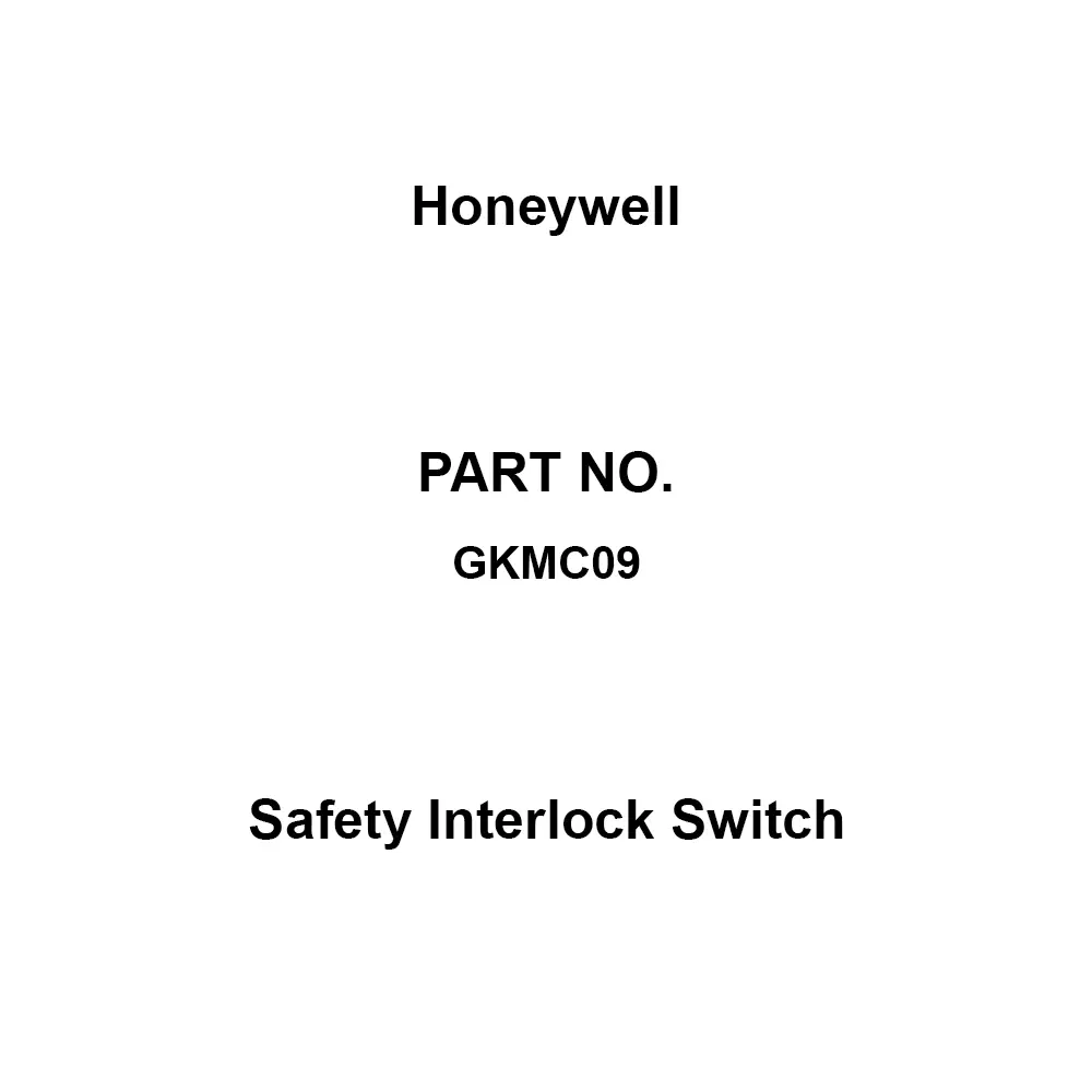 Honeywell Safety Interlock Switch (AC)50, (DC)50 V Maximum Voltage M12 Connector, GKMC09
