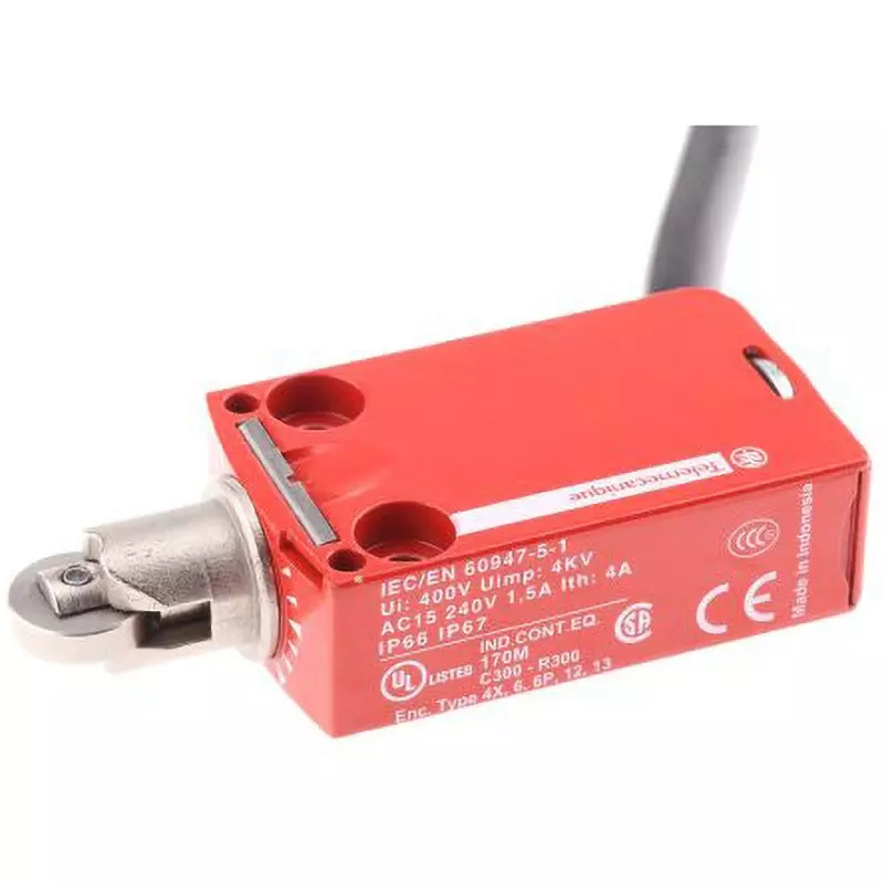TELEMECANIQUE SENSORS Safety Switch (Normal condition) NO / 2NC Plunger, XCSM3902L2