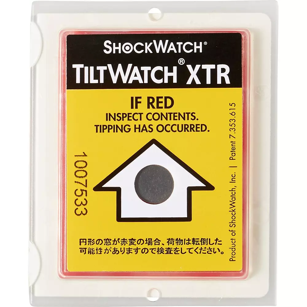 3M Tiltwatch Tilt Indicator yellow, T/W XTR
