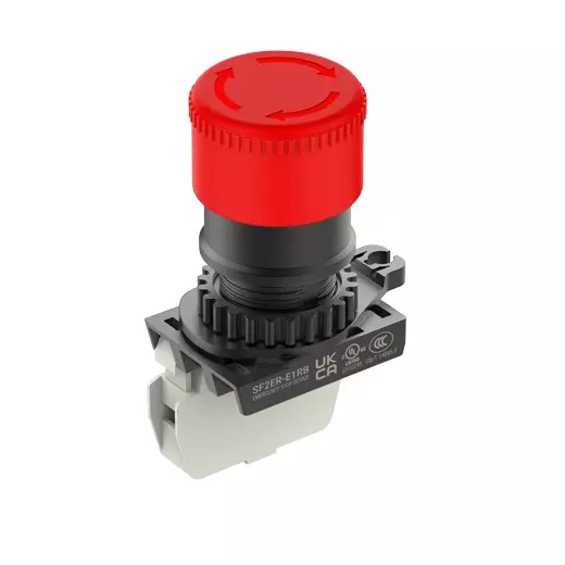 Autonics Safety Switch 4.7 mm±0.5 Operation Distance Red B1, SF2ER-E1RB