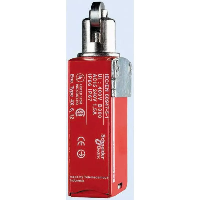 TELEMECANIQUE SENSORS Safety Switch (Normal condition) NO / 2NC Plunger head, XCSM3910L2