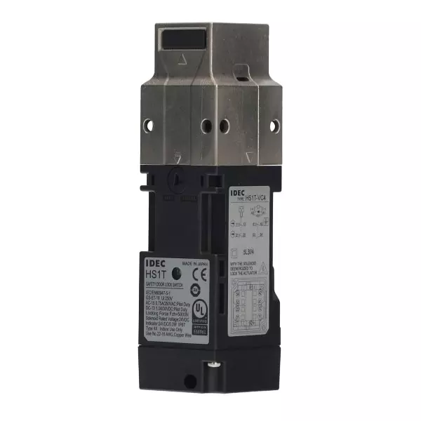 IDEC HS1T type safety switch with solenoid 4 Contact Type 250 V (LED, solenoid-ground: 3V), HS1T-VA44ZM-G