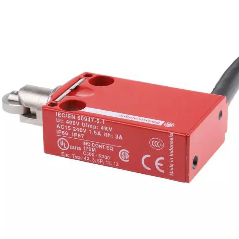 TELEMECANIQUE SENSORS Safety Switch (Normal condition) 2NO / 2NC Roller Plunger, XCSM4102L1