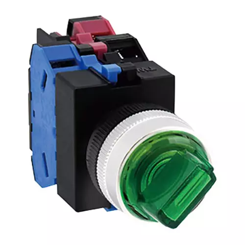IDEC TW Series ASLW Type LED Illuminated Selector Switch Φ22 mm, ASLW316602DG