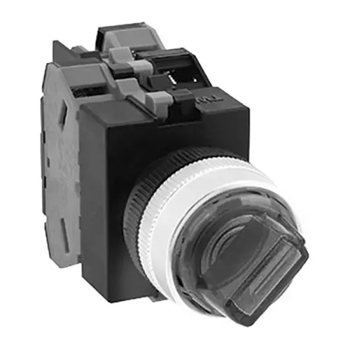 IDEC TW Series ASLW Type LED Illuminated Selector Switch Φ22 mm, ASLW316602DY