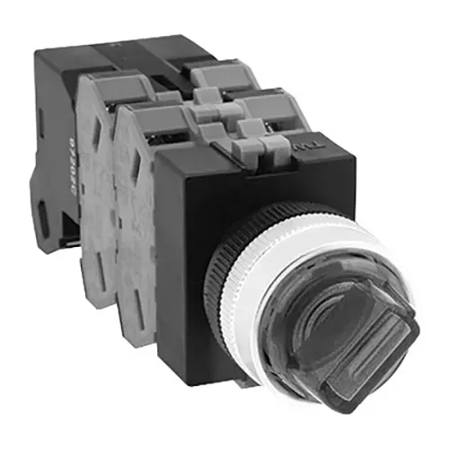 IDEC TW Series ASLW Type LED Illuminated Selector Switch Φ22 mm, ASLW32604DR