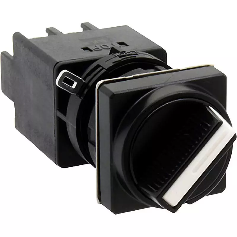 IDEC HW Series Selector Switch Rounded 22 mm Diameter, LW3S-2C2M