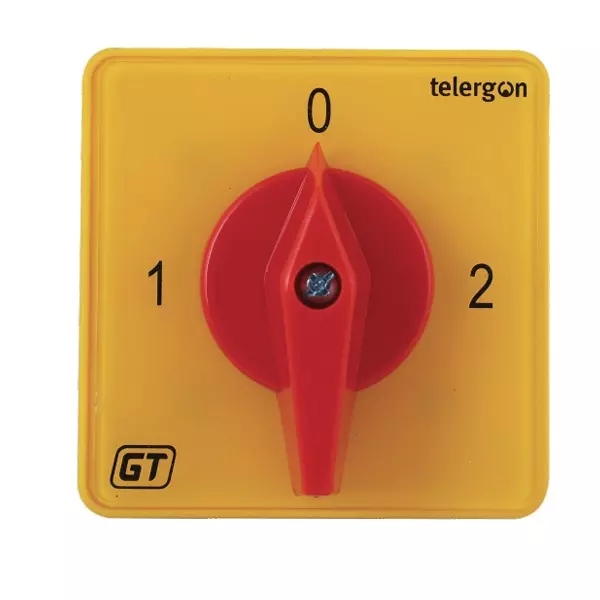 Gorlan 1 Pole T Series 16 Amp Auto-Manual Local-Remote Changeover Switch With OFF 90° Operation, 00403