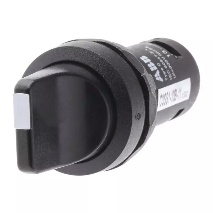 ABB Selector Switch - (SPDT) 3 Positions, 1SFA619210R1076C3SS1-10B-11