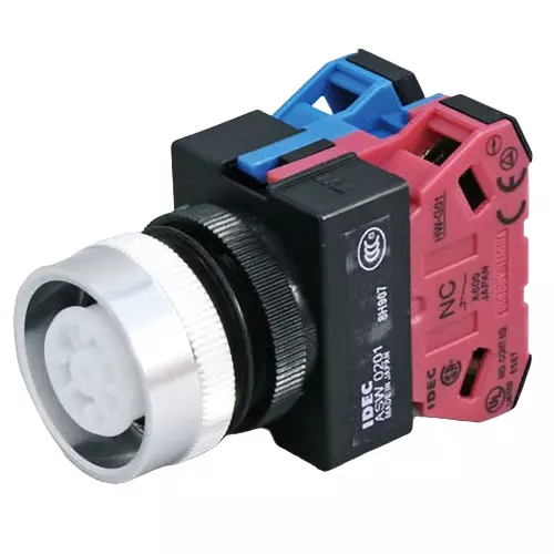 IDEC TW Series Selector Switch ASW Lever Type Φ22 mm Diameter, ASW2L11