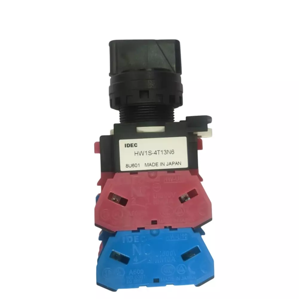 IDEC HW1S Series Selector Switch Arrow Type 22 mm Diameter, HW1S-4T13N6