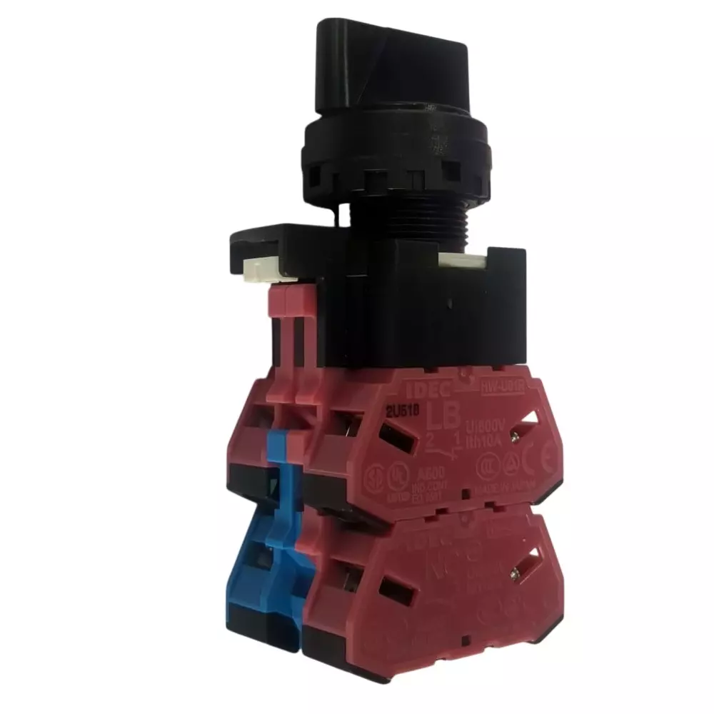 idec-hw1s-series-selector-switch-arrow-type-22-mm-diameter-hw1s-4t13n6