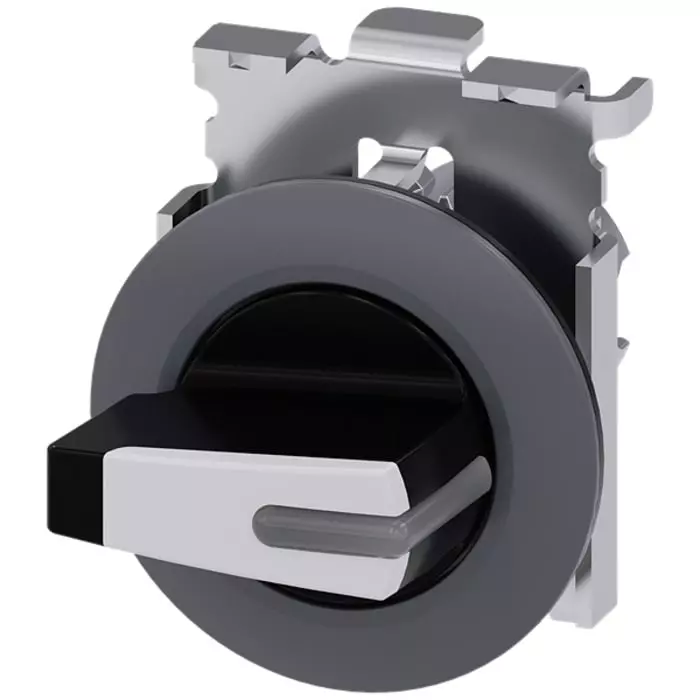 Siemens Latching Toggle Switch - (1NO) 38mm Cutout Diameter 3 Positions, 3SU1062-2FM60-0AA0