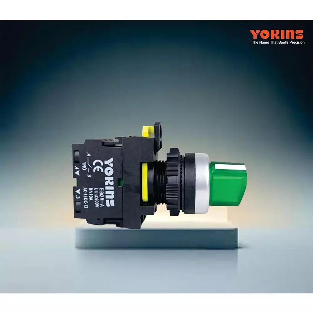 yokins-illuminated-selector-switch-3-way-2no-contact-22-mm-mounting-hole-diameter-220-v-ac-operating-voltage-green-eb2m-a-20xd-pack-of-10-pcs