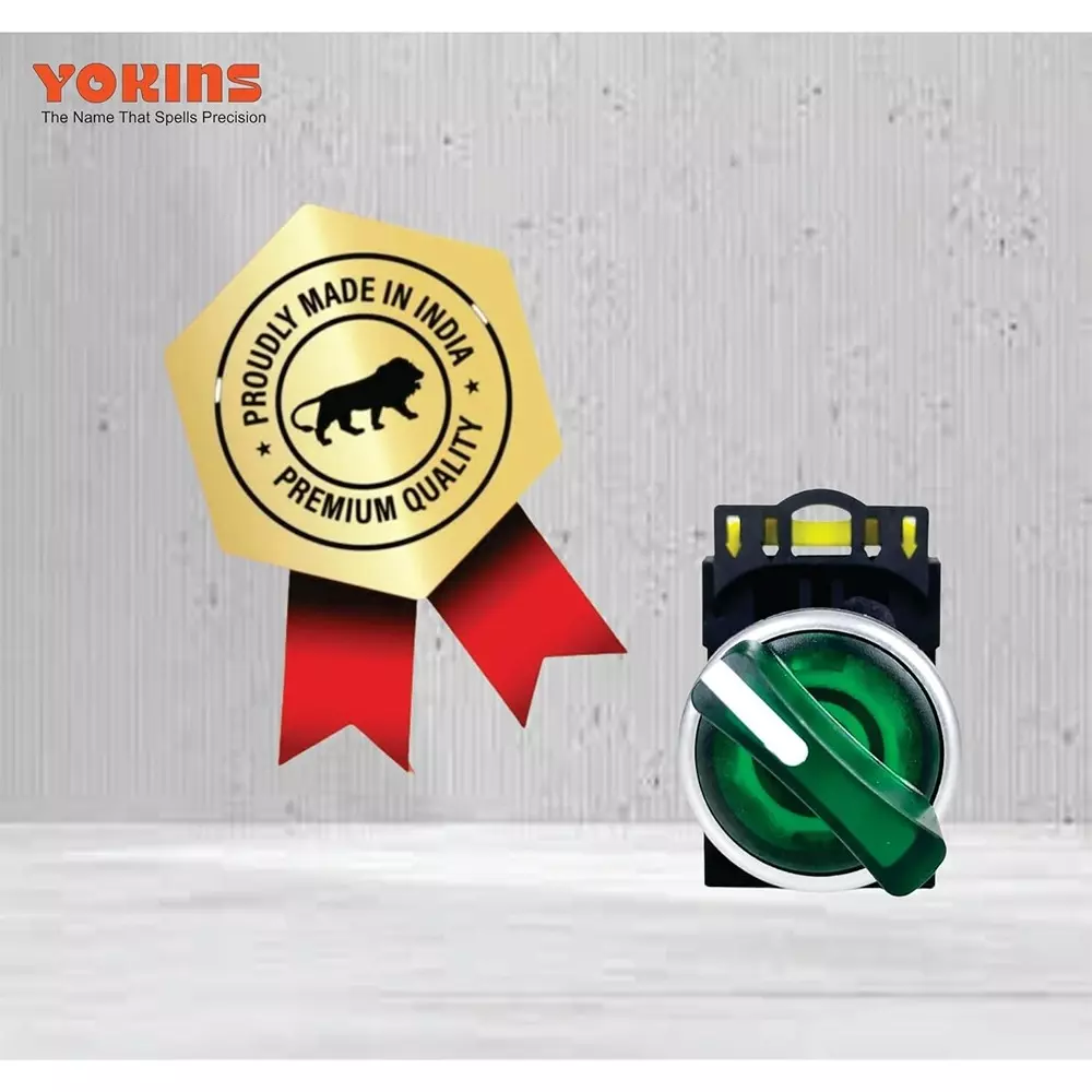 yokins-illuminated-selector-switch-3-way-2no-contact-22-mm-mounting-hole-diameter-220-v-ac-operating-voltage-green-eb2m-a-20xd-pack-of-10-pcs