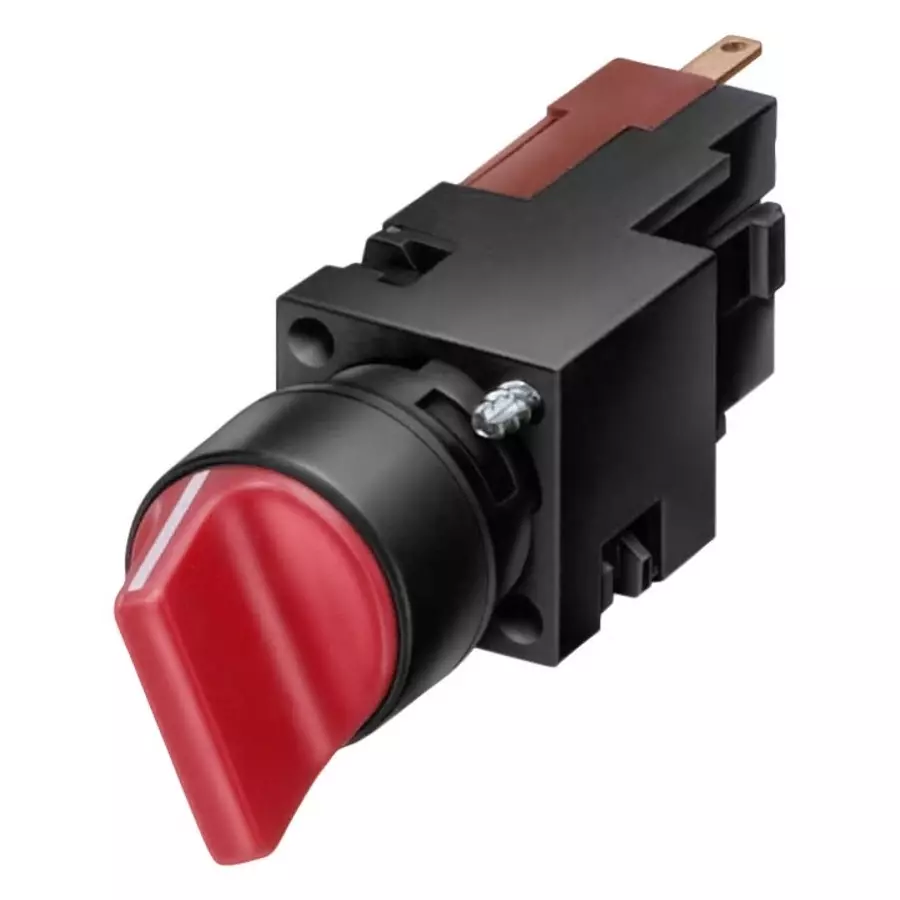Siemens Selector Switch, 3SB2202-2AB01