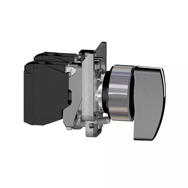 Schneider Electric Selector Switch 600 V AC, 600 V DC, XB4BJ21