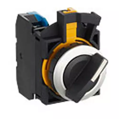 IDEC Flash Silhouette CW Series Arrow Handle Type Selector Switch Φ22 mm, CW4S-3E12N1