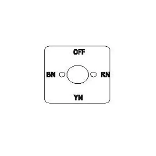 Kaycee Voltmeter Switch 6 Amp 3 Pole, N2R39VP