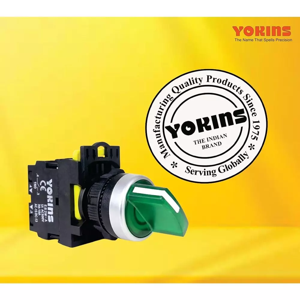 yokins-illuminated-selector-switch-3-way-2no-contact-22-mm-mounting-hole-diameter-220-v-ac-operating-voltage-green-eb2m-a-20xd