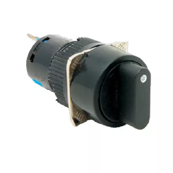 Sibass Electric Selector Switch 2 Position and 16 mm Diameter, SE-TA16-E11X (Pack of 200)