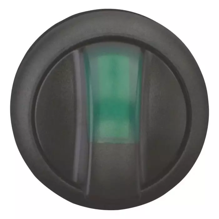 EATON Toggle Selector Switch - 22.5 mm Cutout Diameter, Illuminated 3 Positions, 216838 M22S-WLK3-G (Pack of 5)
