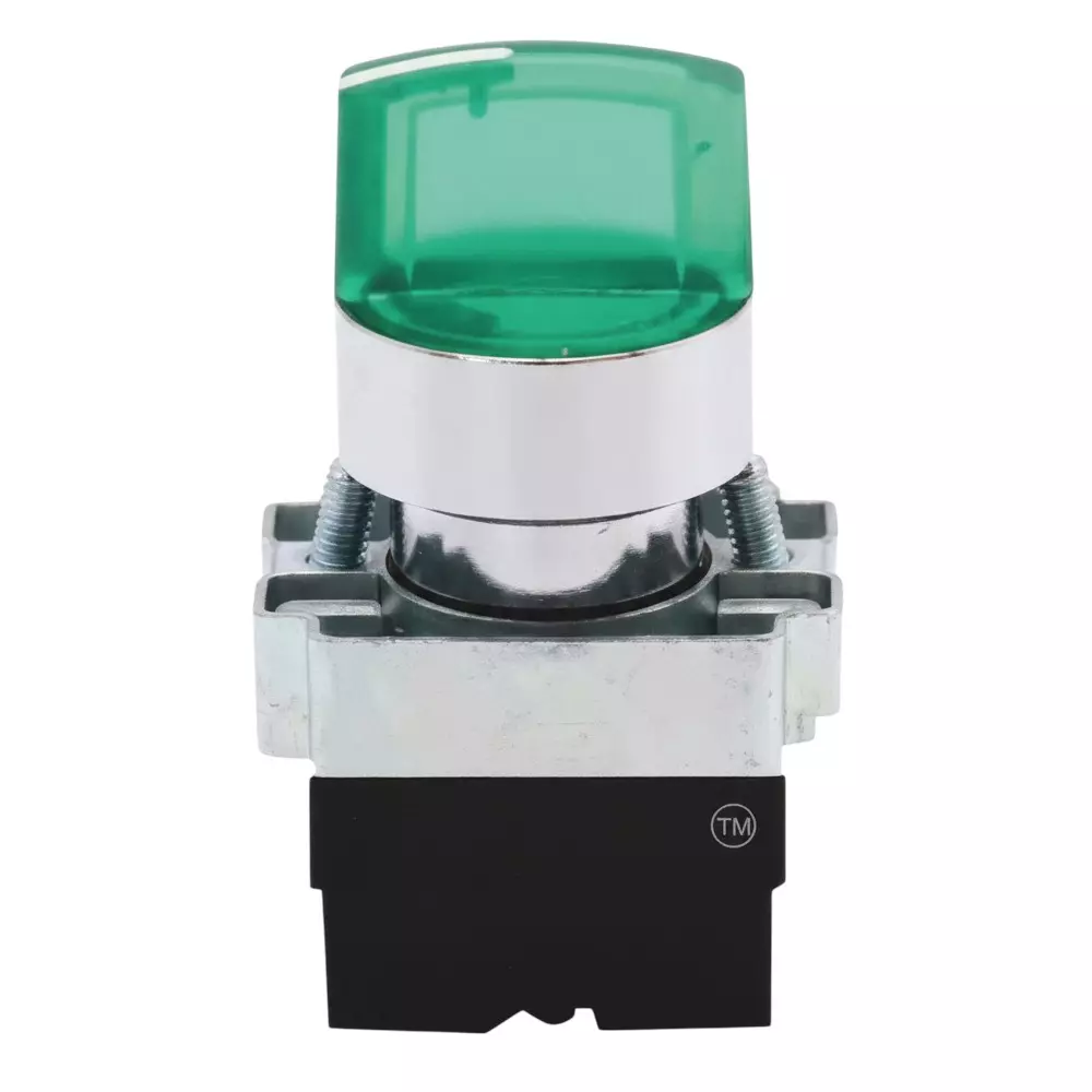 G-SENS Selector Actuator 22.5 mm 230 V AC Green, GESBK2C