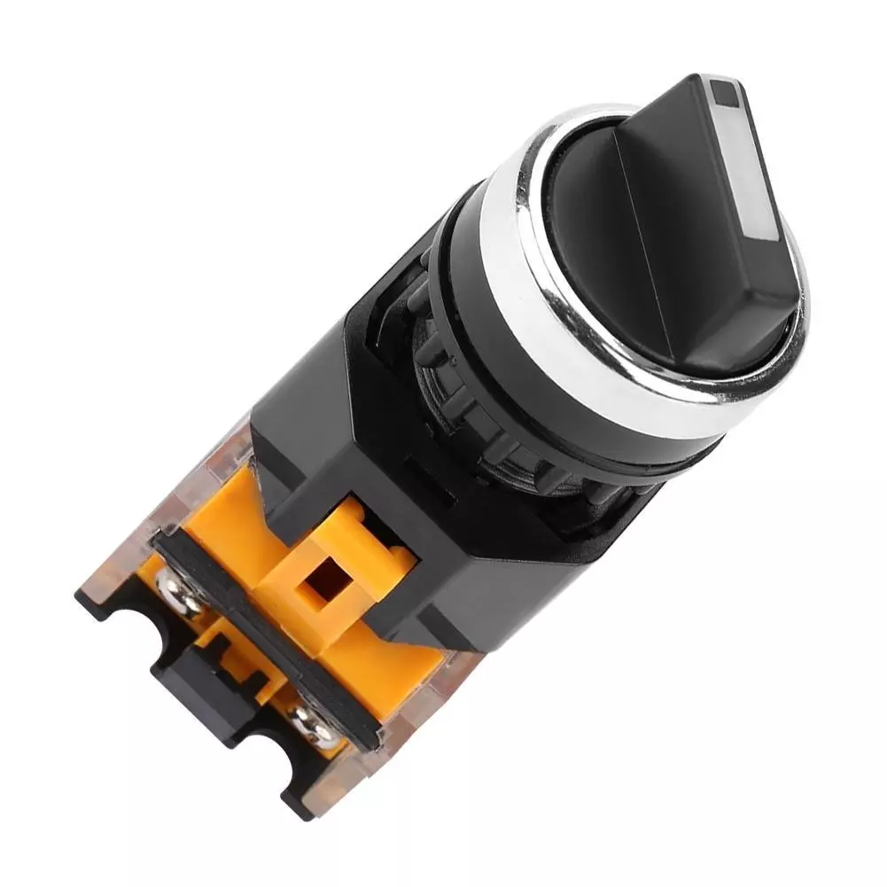Sibass Electric Selector Switch LA Series 22.5 mm Dia. With CE Mark, SE-LA3811-21 (Pack of 500)