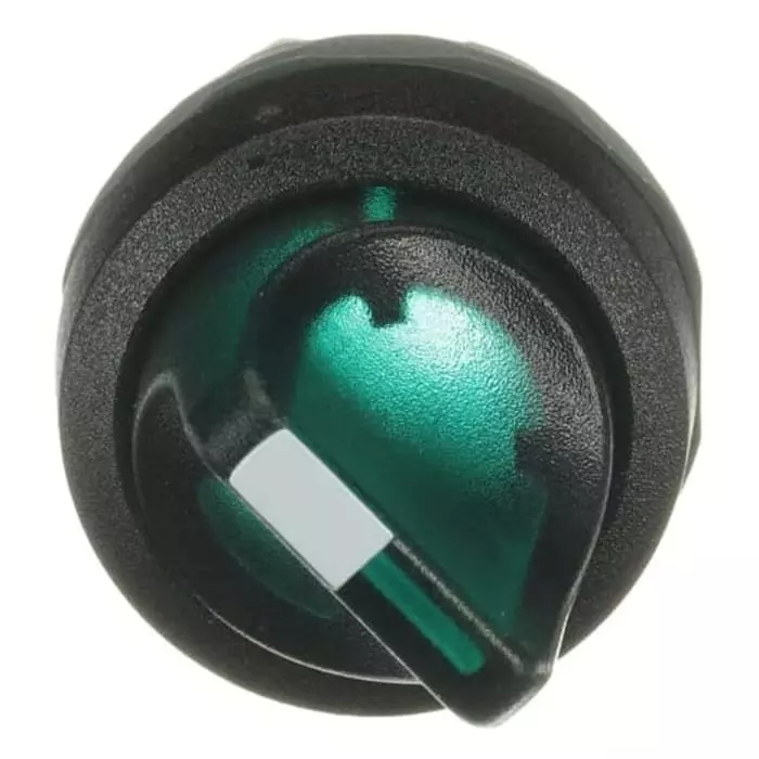 ABB Short Handle Selector Switch -, Illuminated 2 Positions, 1SFA611201R1102