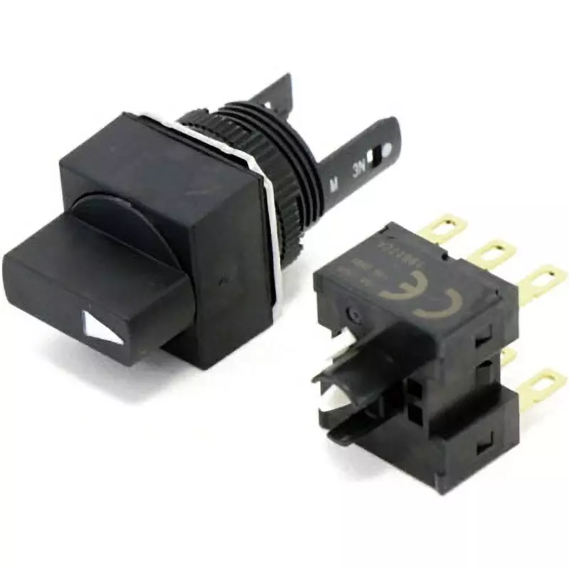 Omron Selector Switch 2C Contact, A165S-A3M-2