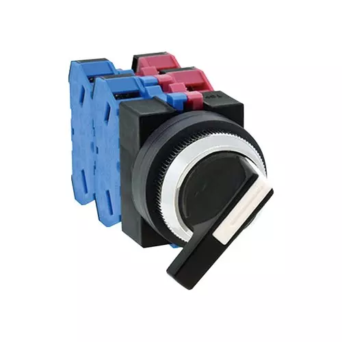 IDEC TWS Series Selector Switch ASS Lever Type Φ25 mm Diameter, ASS4L4SN-411
