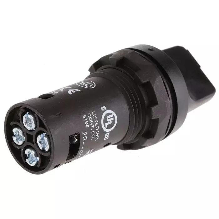 ABB Short Handle Selector Switch - (2NO) 3 Positions, 1SFA619210R1026C3SS1-10B-20