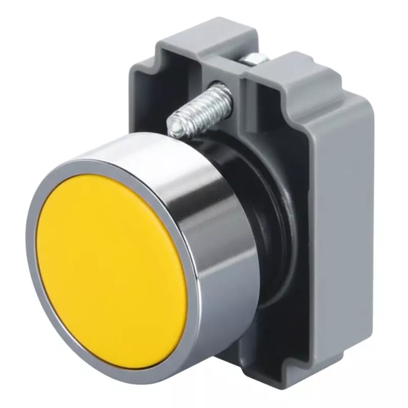 G-SENS Push Button Actuator 22.5 mm Round Yellow, GES5BA