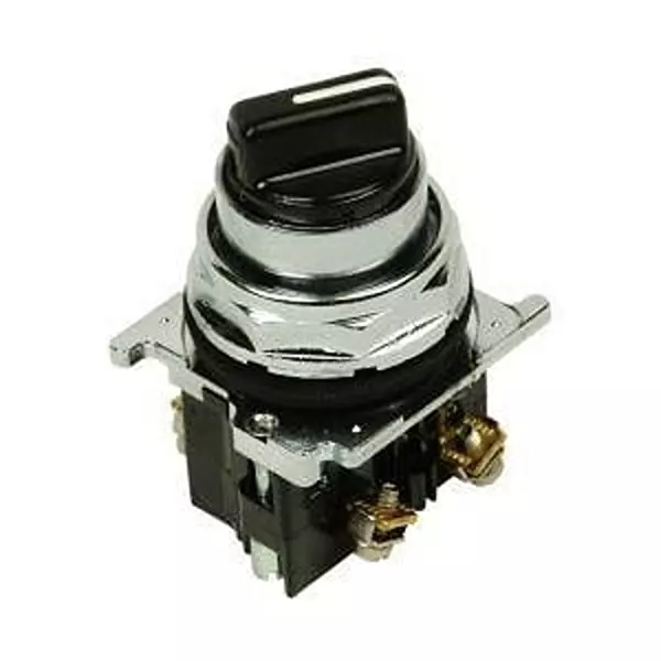 EATON Selector Switch Panel Mount Knob Actuator 1 NO + 1 NC, 10250T20KB