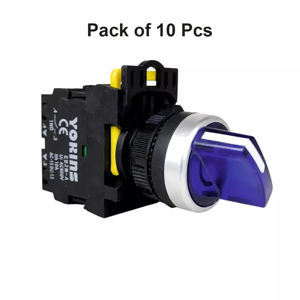 yokins-illuminated-selector-switch-3-way-2no-contact-22-mm-mounting-hole-diameter-220-v-ac-operating-voltage-blue-eb2m-a-20xd-pack-of-10-pcs