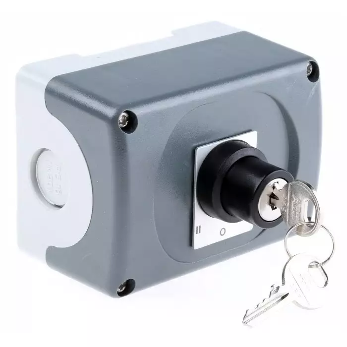 ABB Control Station Switch - 2NO, Plastic, IP66, 1TVL110100P3110