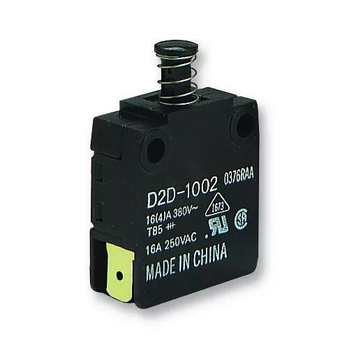 OMRON ELECTRONIC COMPONENTS SWITCH, SPST-NO+NC, 10A, 250VAC, D2D-2000