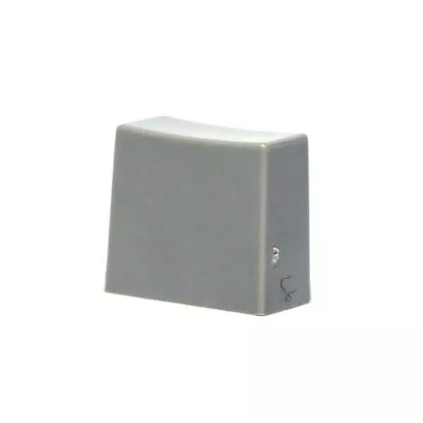 E-SWITCH Switch Cap Light Gray for Pushbutton and Toggle Switches, 1CLGR