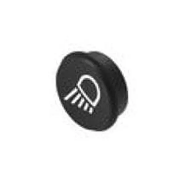 EAO Switch Cap Black for 09 Series 6-Pushbutton and 8-Pushbutton Keypads, 09-0S12.1204