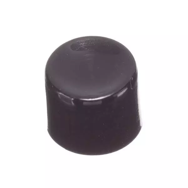 TE CONNECTIVITY Switch Cap Black for Pushbutton Switches, C22004