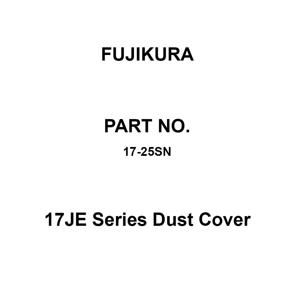 FUJIKURA Dust Cover Natural color (translucent) Color, 17-25SN (Pack of 100)