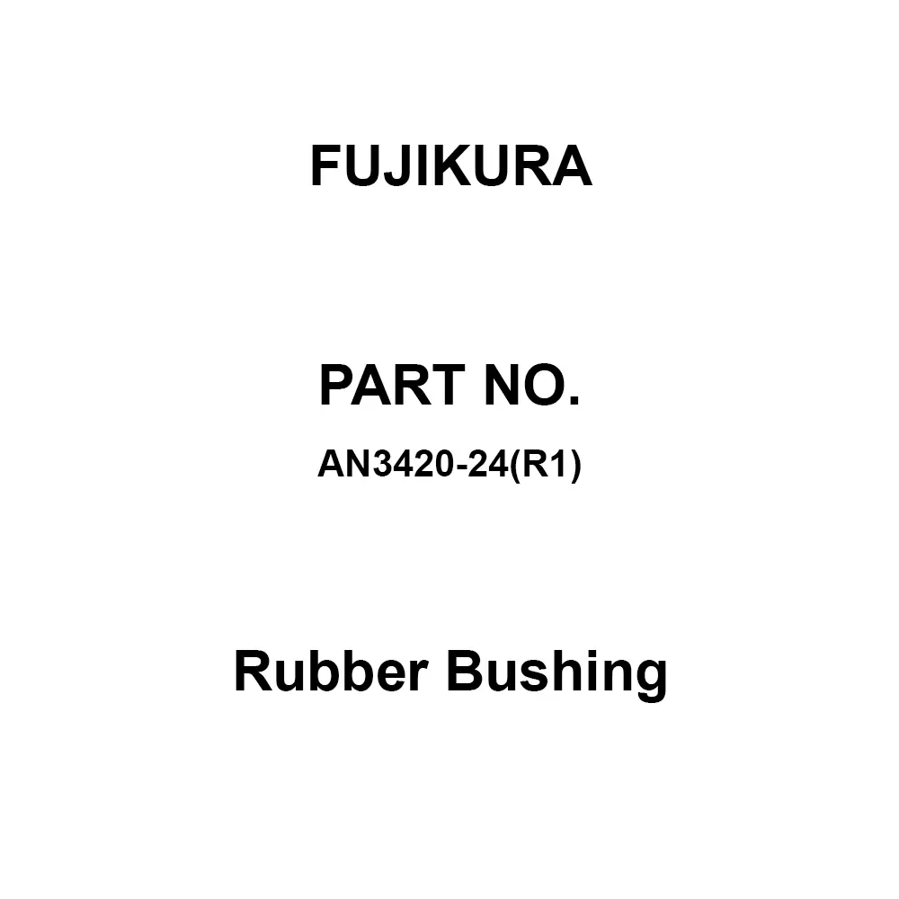 FUJIKURA Rubber Bushing 34.67x31.75x1.57 mm, AN3420-24(R1)