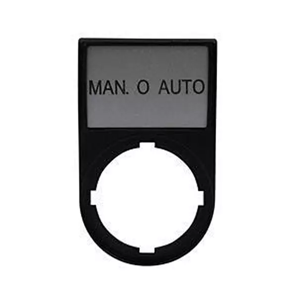 EATON Legend Plate for 22.5 mm Pushbutton Switches, M22S-ST-GB12