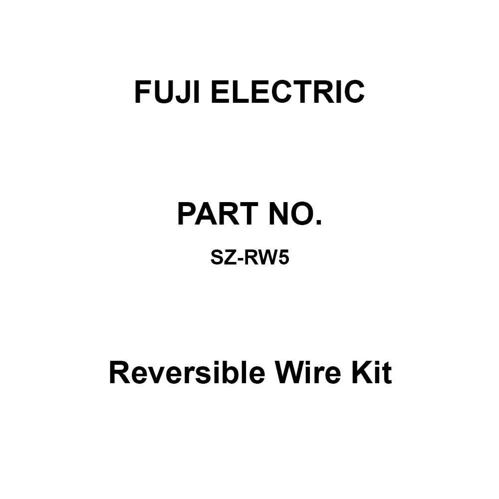 Fuji Electric Reversible Wire Kit AWG8, SZ-RW5