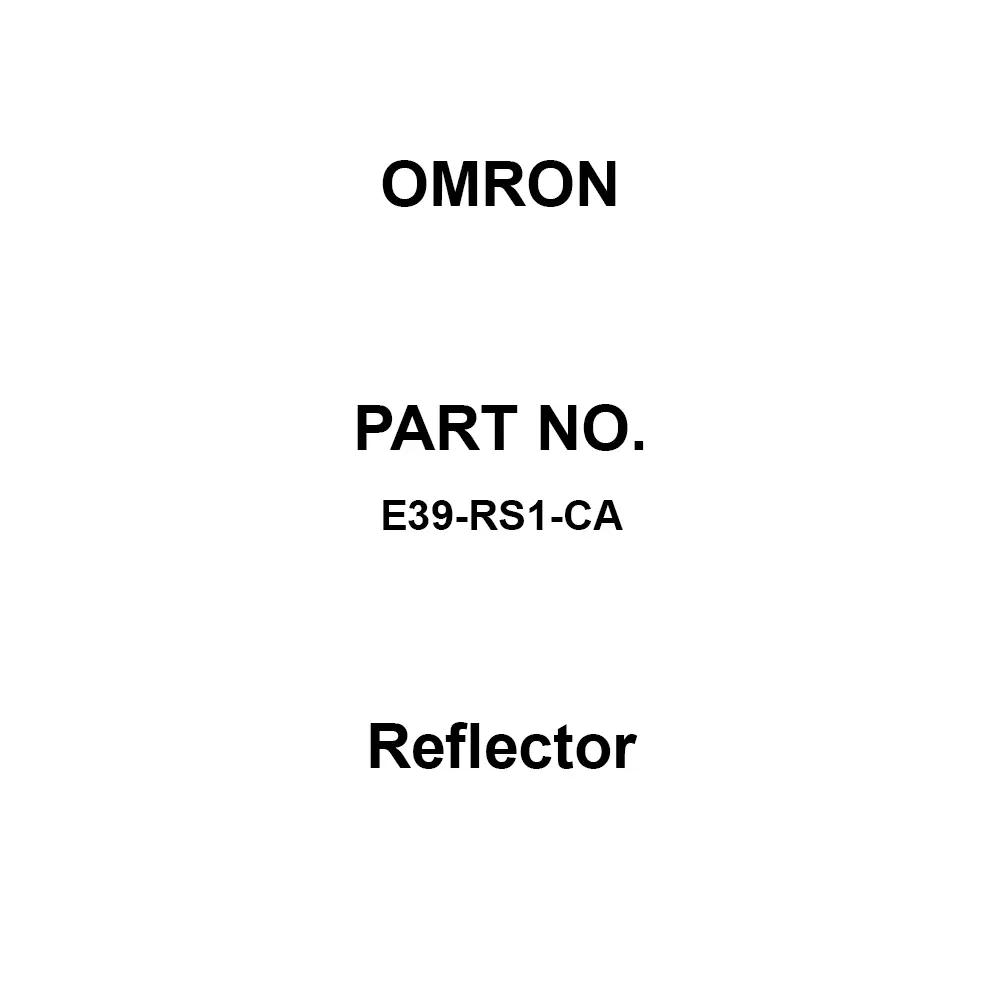 Omron Reflector Tape