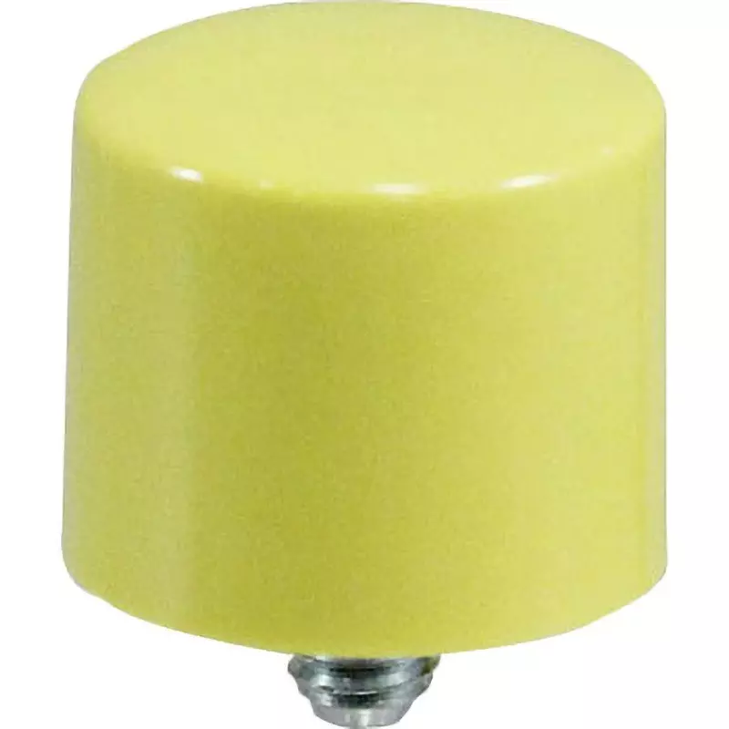 NKK SWITCHES Round Button Yellow Color, AT-414-Y