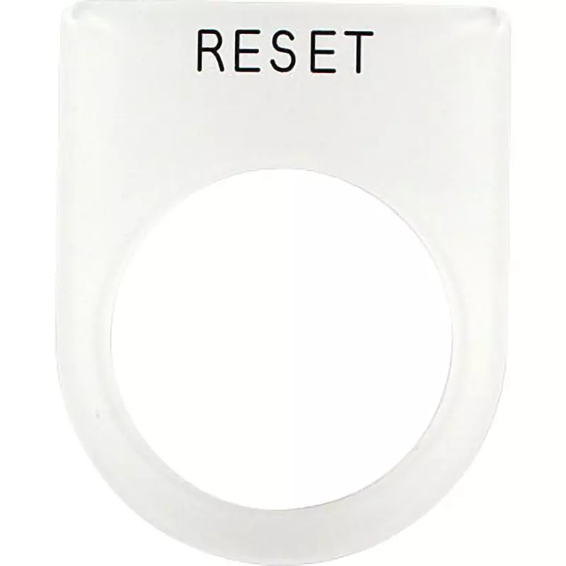 AI Mark Glasses Nameplate Clear Acrylic 50x2x40 mm Dimension, P30-37