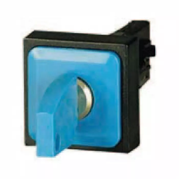 EATON 3-position Key Switch Head, Latching, 16 mm Cutout, 045646 Q25S3R-BL