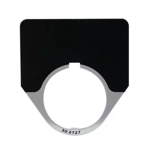 EATON Legend Plate, Blank for All Operator Types, 10250TJ36STAMP