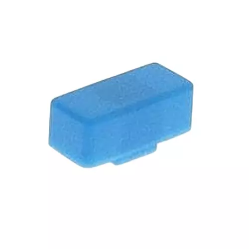 E-SWITCH Button Cap Blue for Pushbutton Switches, 5JBLU